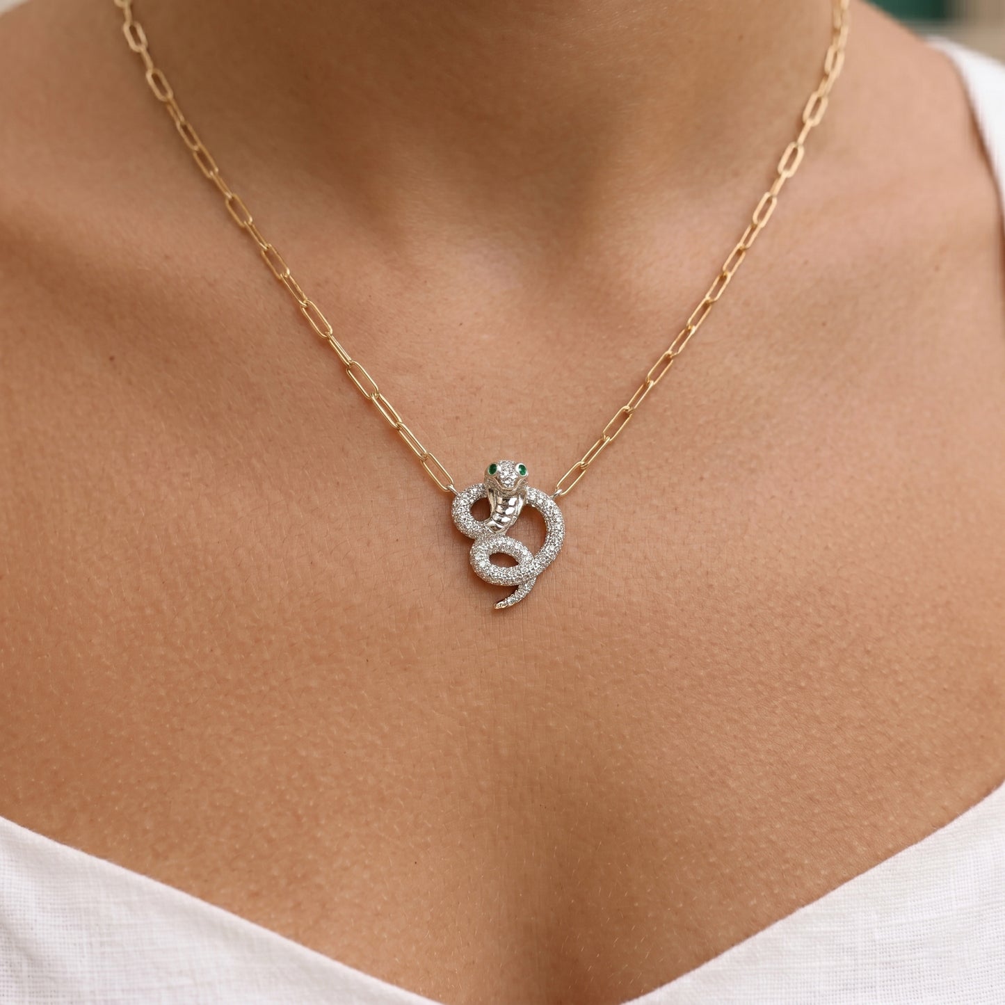 Cobra Snake Necklace