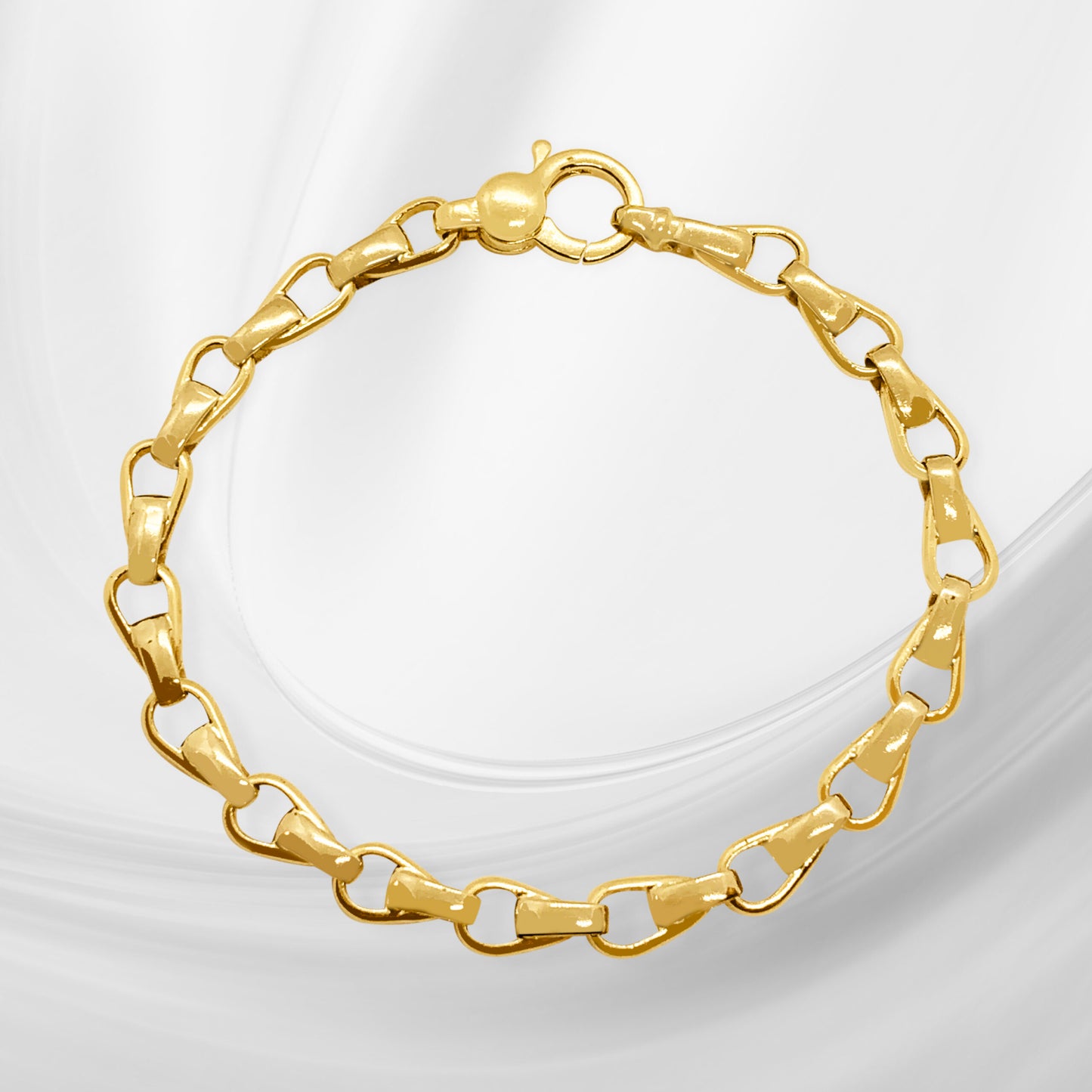 Gold Link Bracelet
