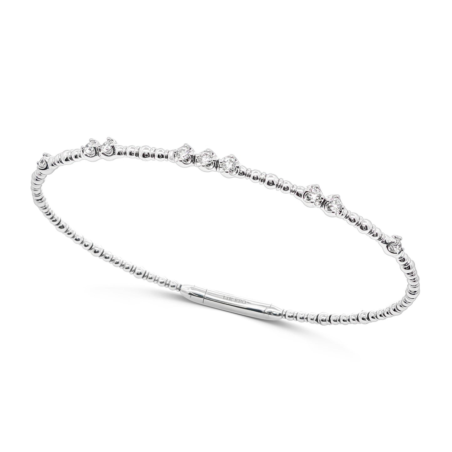 Yellow Gold Nueve Flexi Bangle