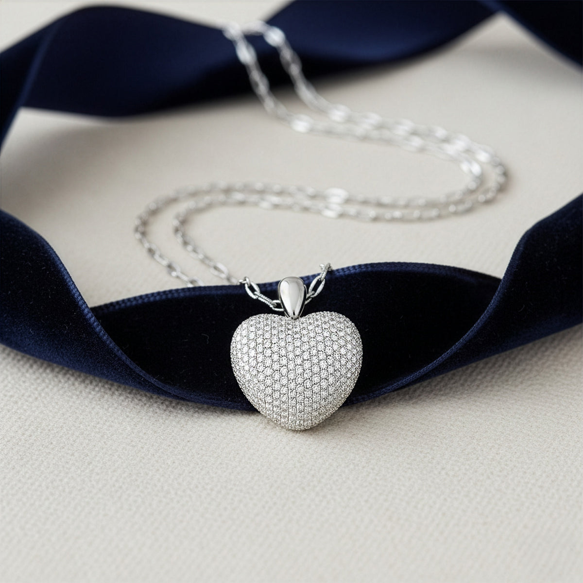 Diamond Heart Pendant
