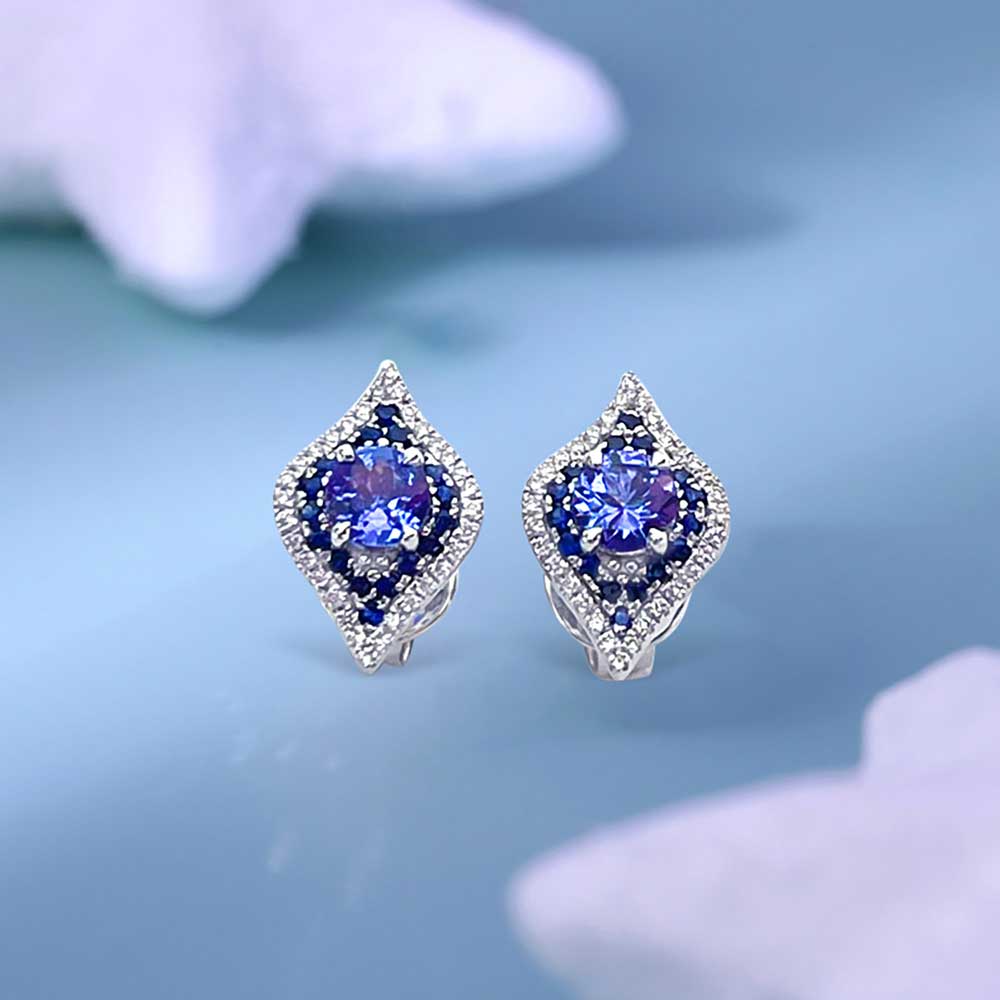 Blue Waters mini earrings