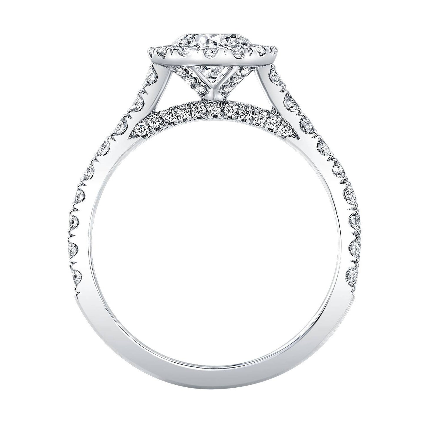 Cushion Cut Diamond Engagement Ring