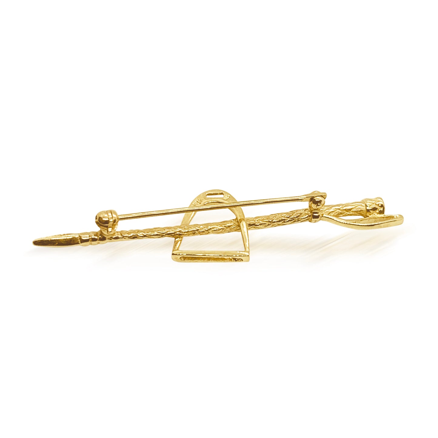 Riding crop in Stirrup