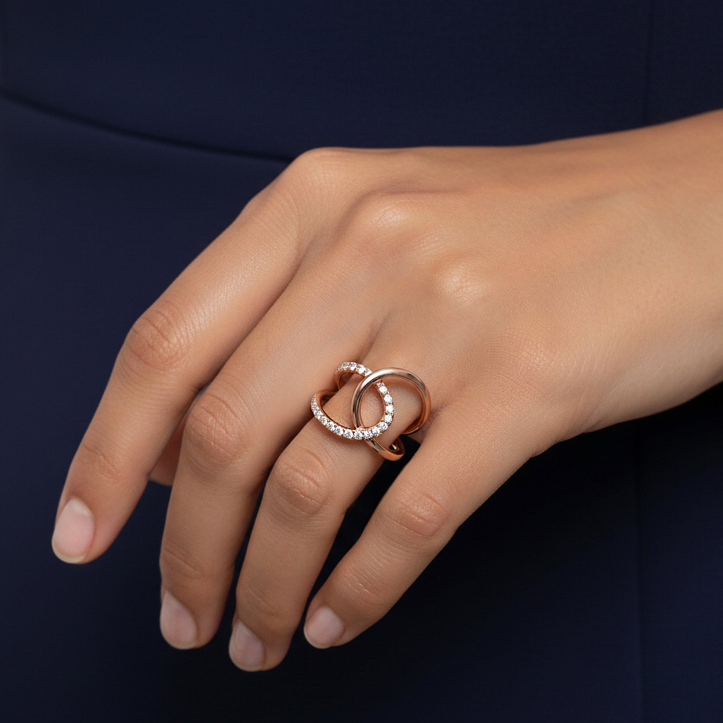 "Eternal Enfold" Diamond Ring