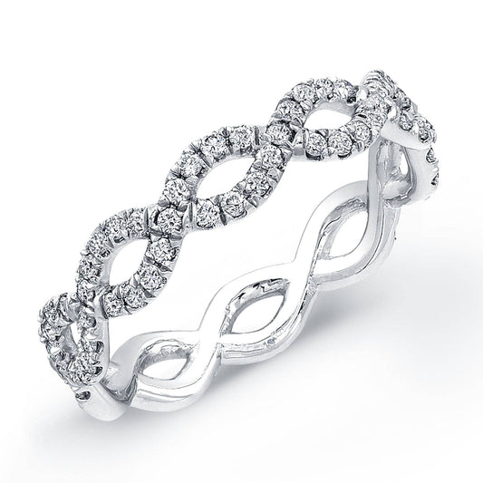 Intertwined Diamond Band