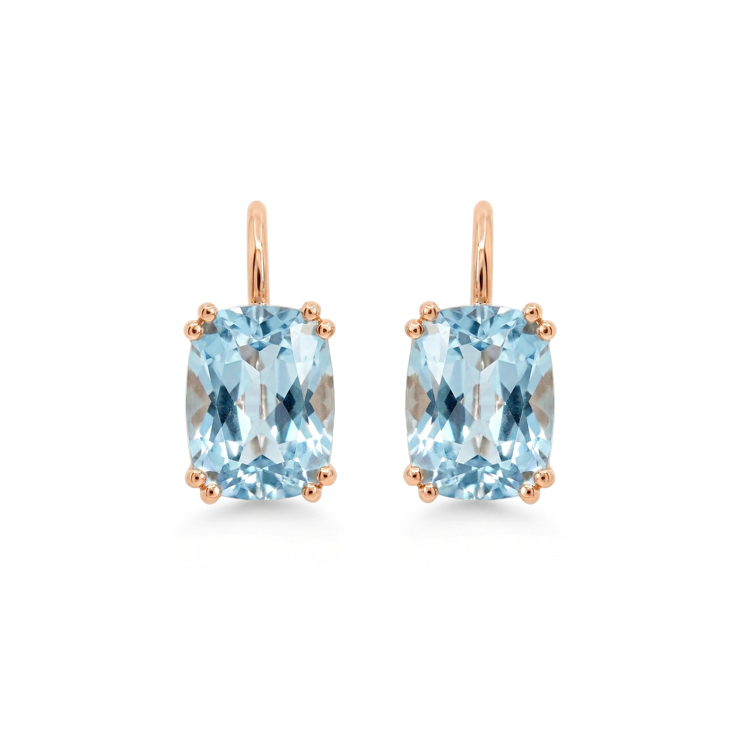 Aquamarine Drop Earrings