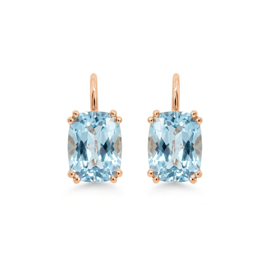 Aquamarine Drop Earrings