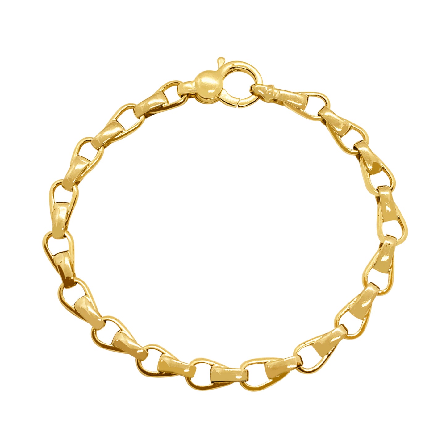 Gold Link Bracelet