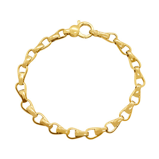 Gold Link Bracelet