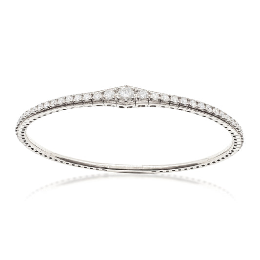 Graduated Diamond Flexi Bracelet