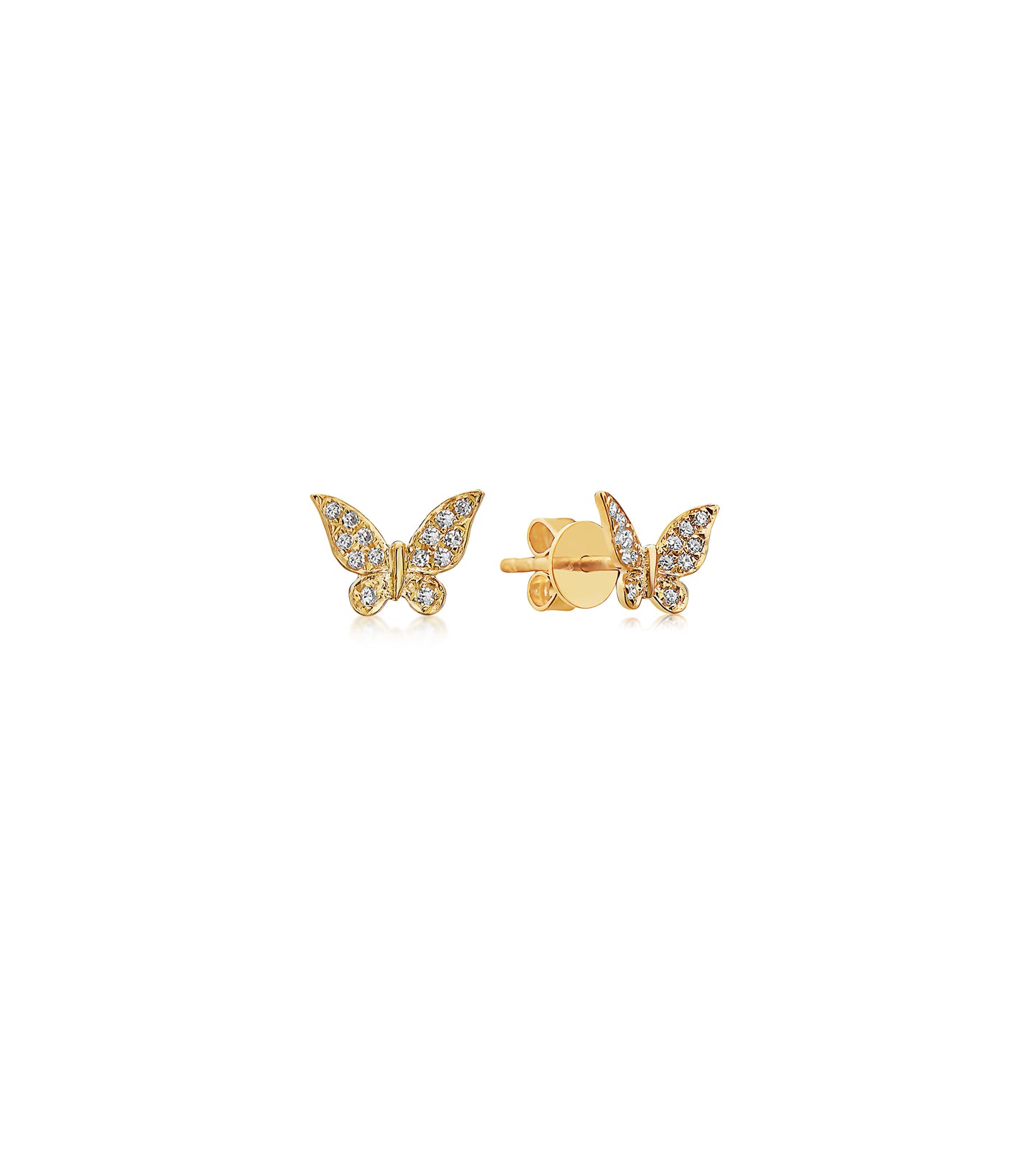 Petite Butterfly Stud
