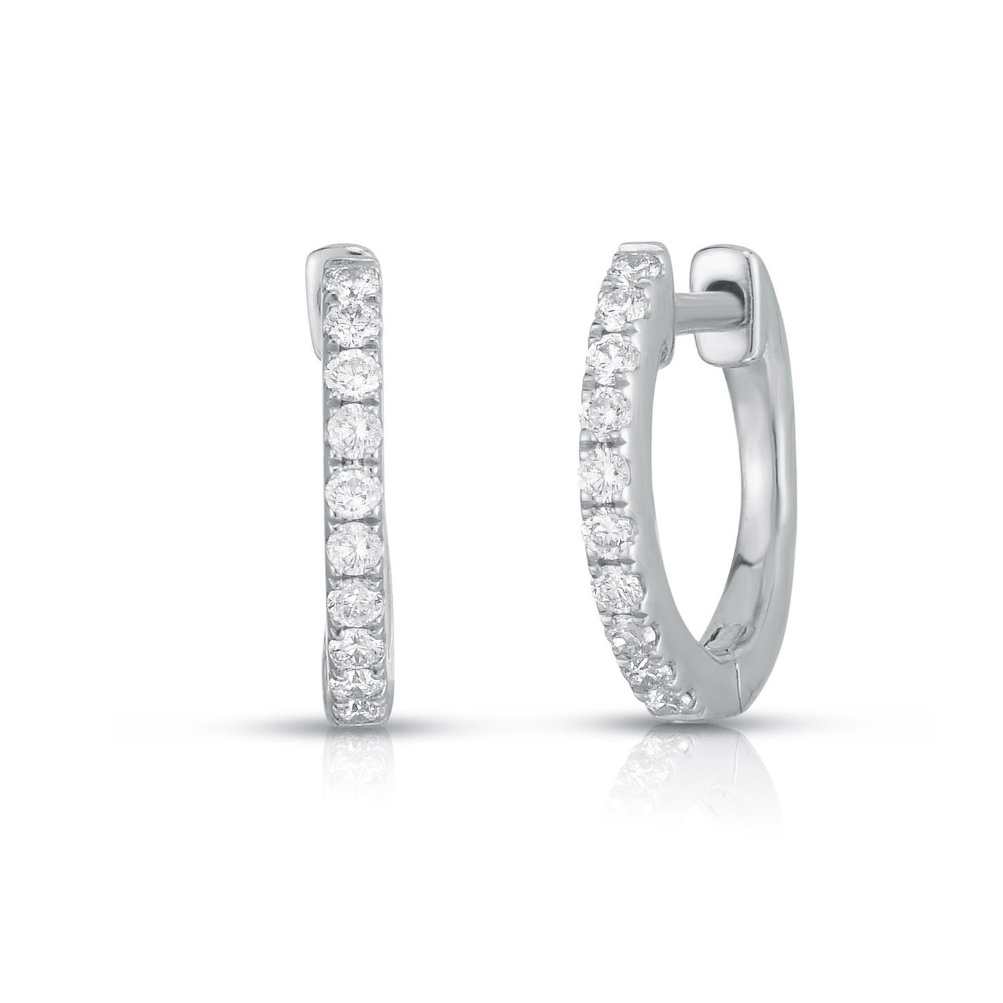 Diamond Huggie Earring