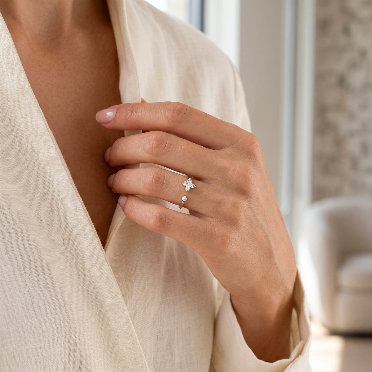 Moroccan Flower Ring