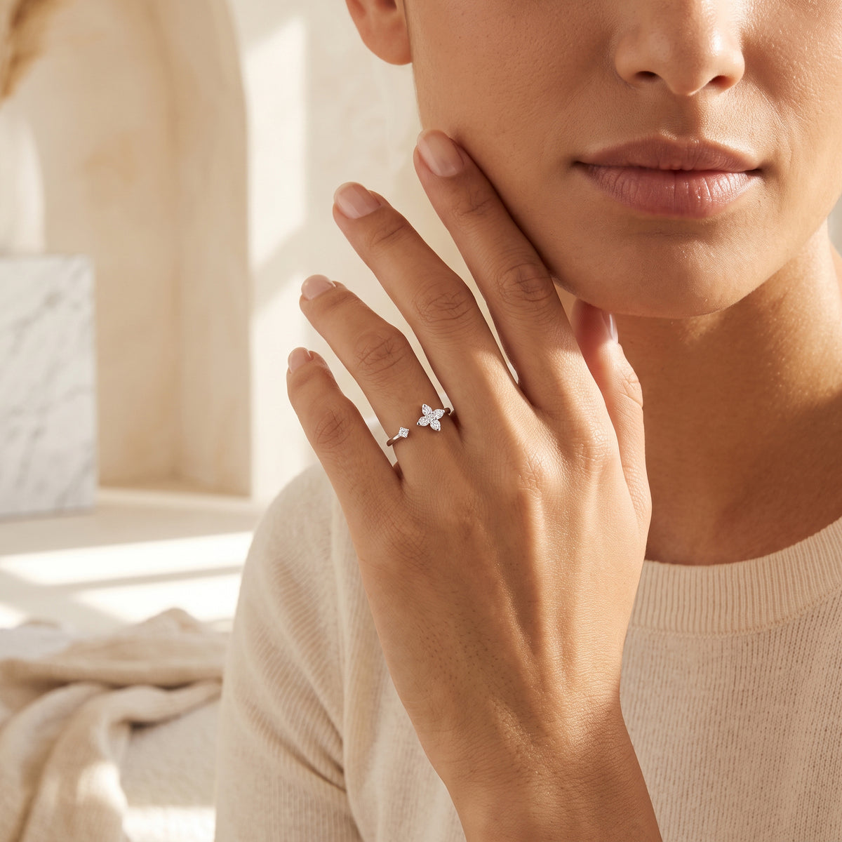 Moroccan Flower Ring