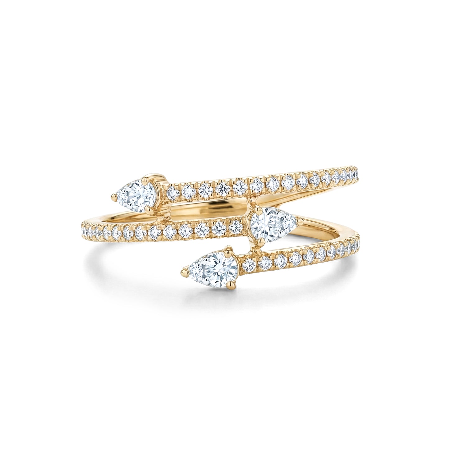 Shooting Arrows Embrace Ring