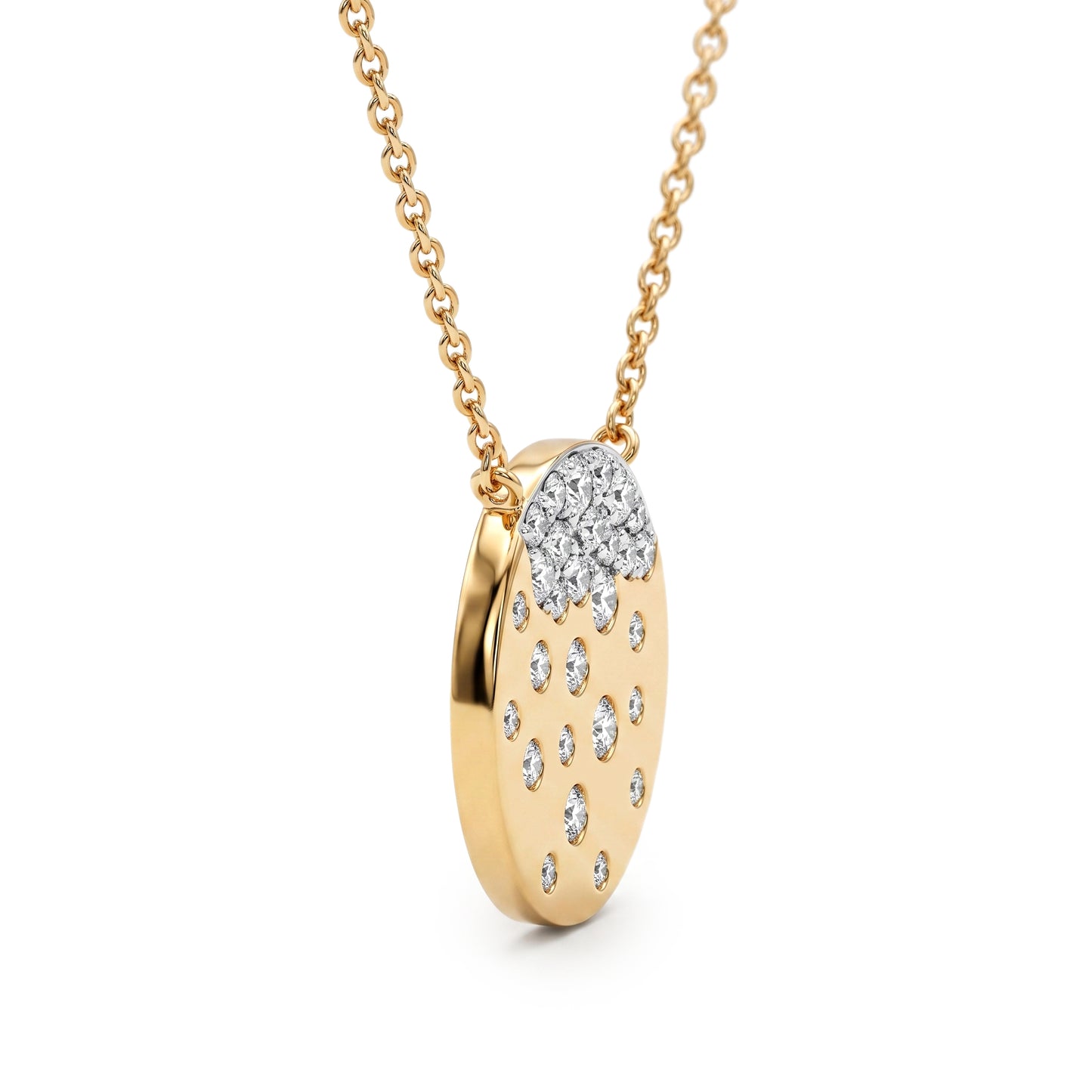 Lucent Lumière Pendant In Yellow Gold