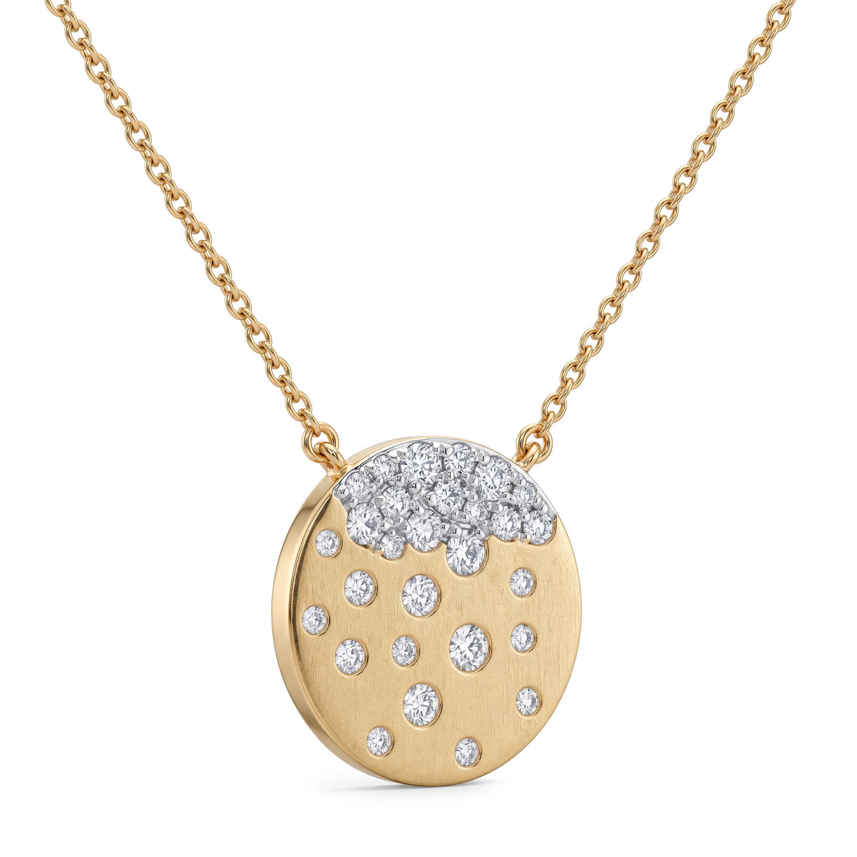 Lucent Pendant In Yellow Gold
