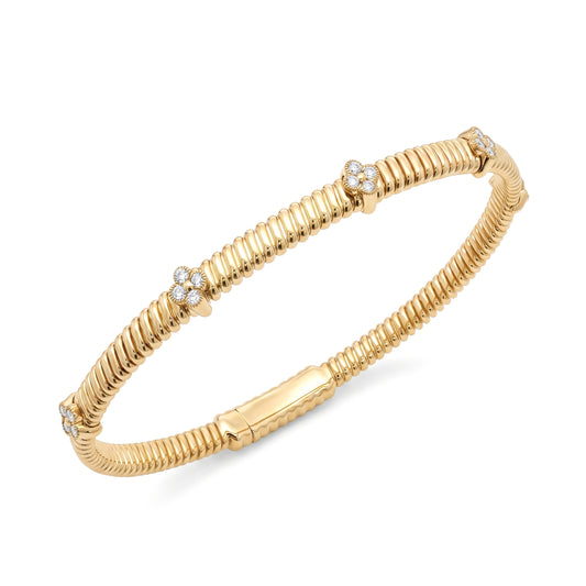 Lucent Diamond Fleur Flexi Bracelet Petite
