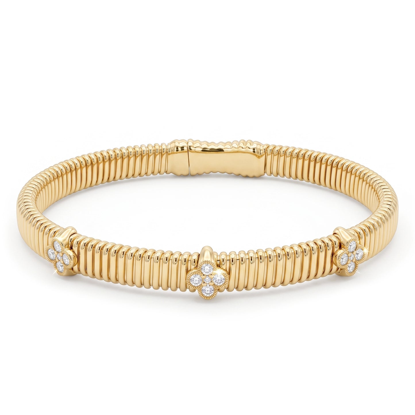 Lucent Diamond Fleur Flexi Bracelet Grande