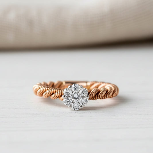 Braided Stackable Ring