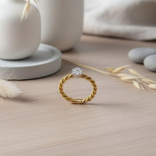 Braided Stackable Ring