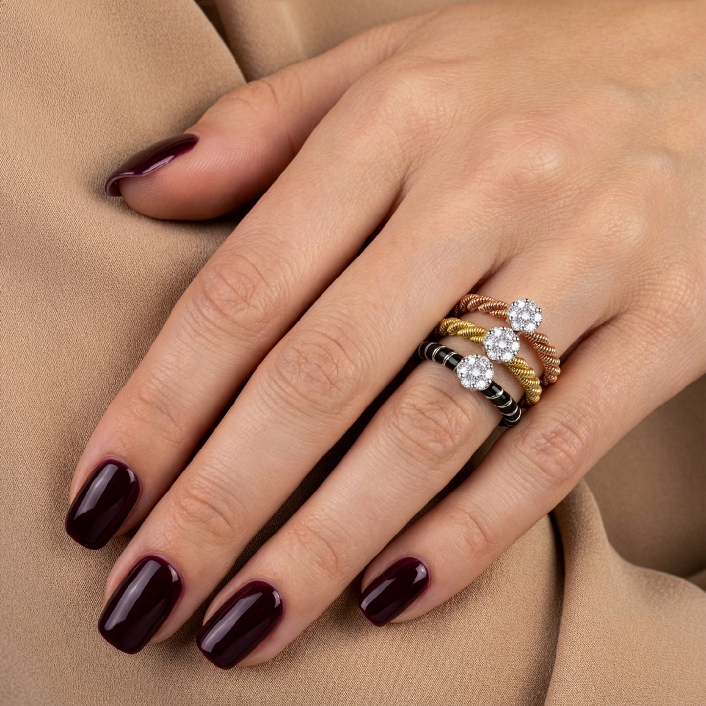 Braided Stackable Ring