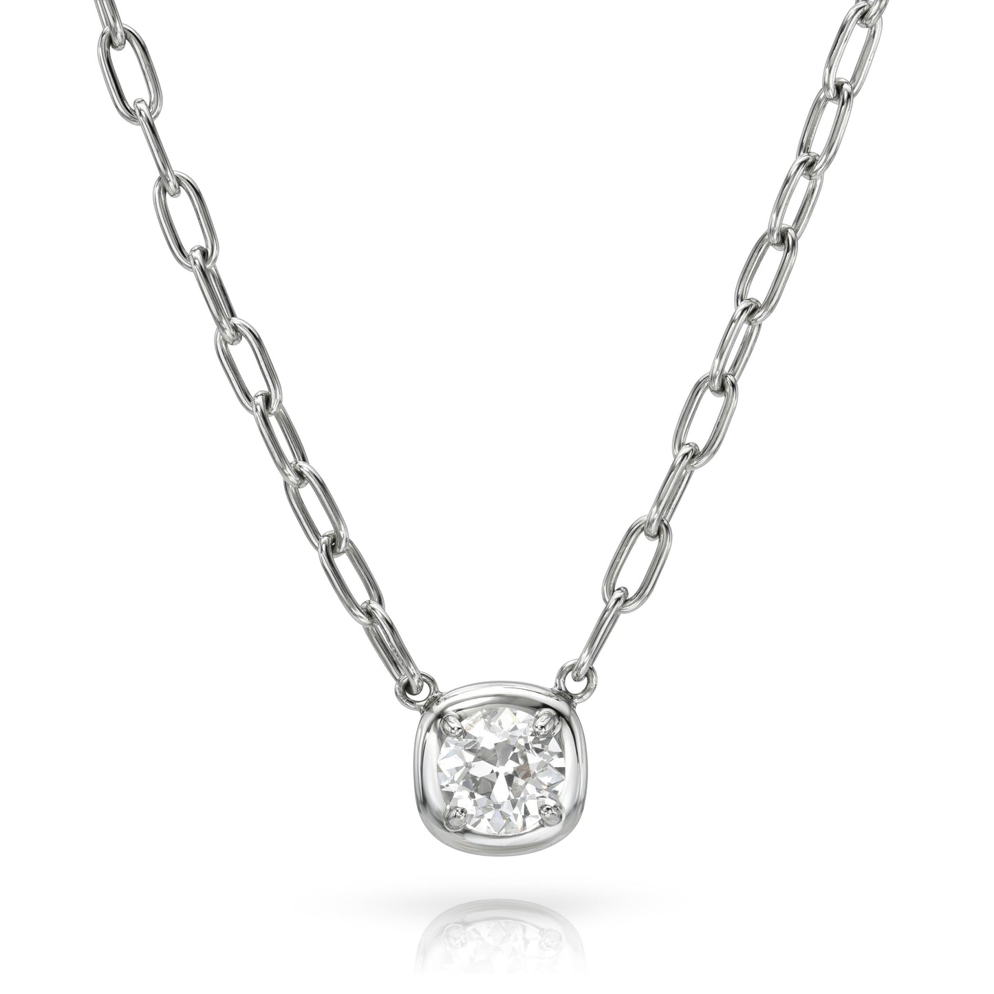 Stunning Platinum Diamond Necklace