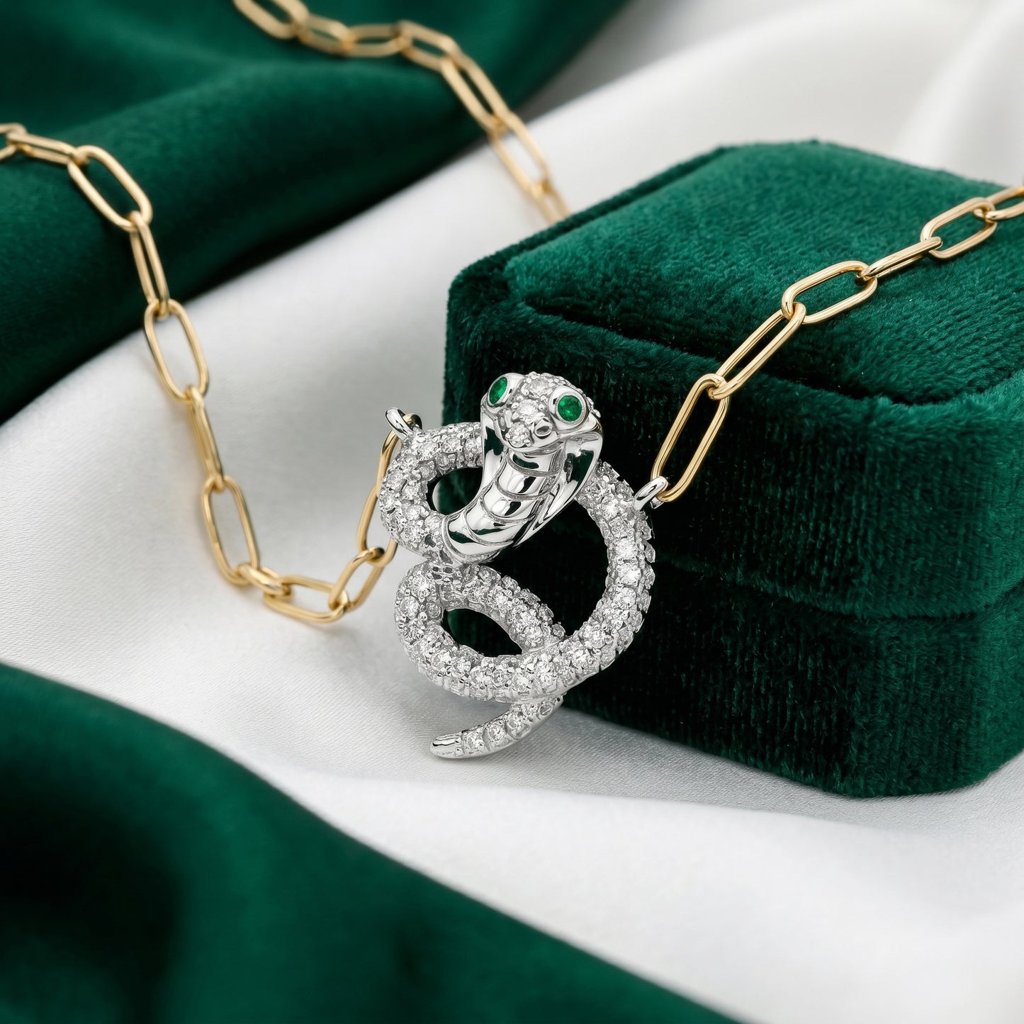 Cobra Snake Necklace