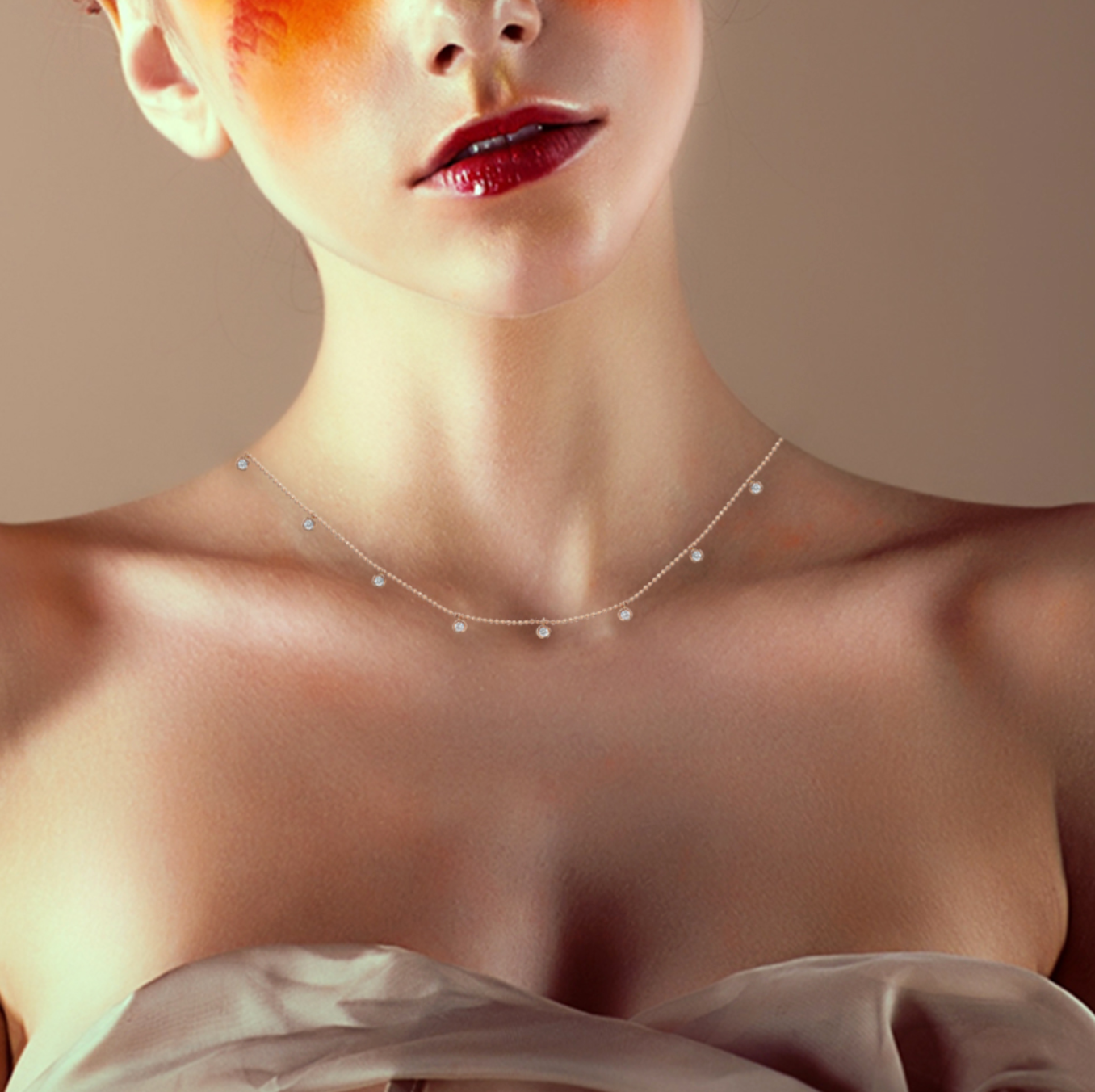 Diamond Drop Necklace