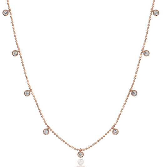 Diamond Drop Necklace