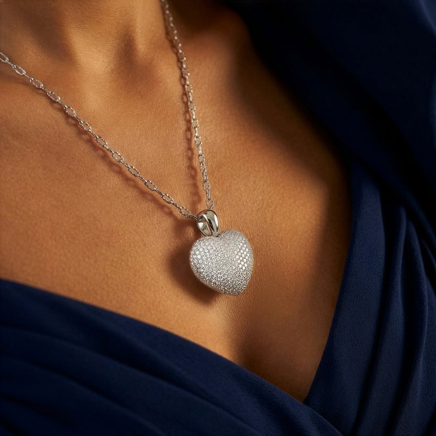 Diamond Heart Pendant