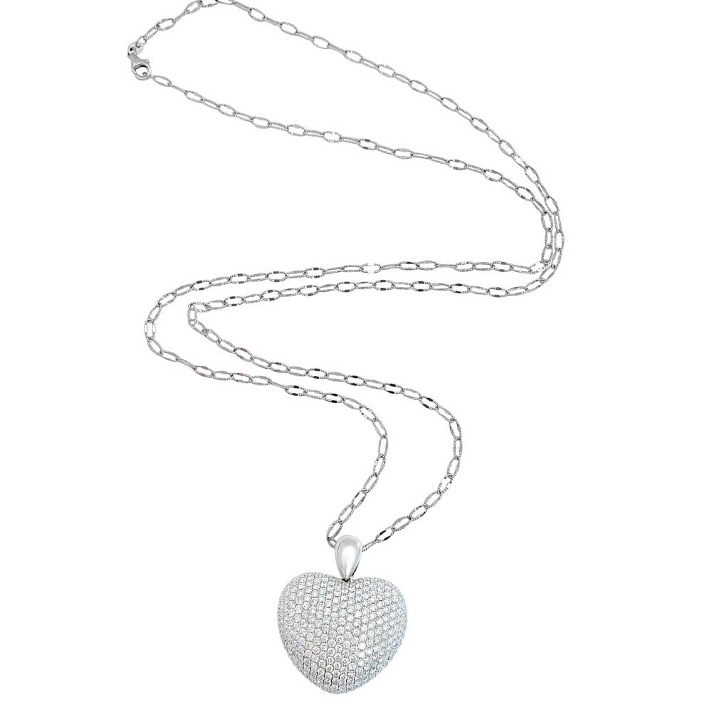 Diamond Heart Pendant