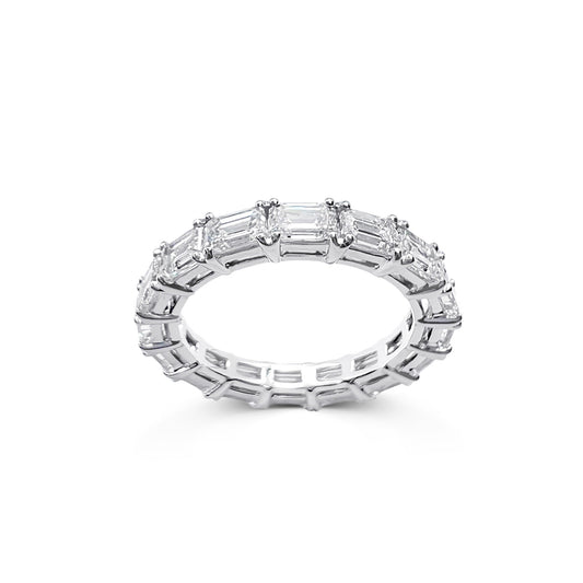 Emerald Cut Eternity Ring