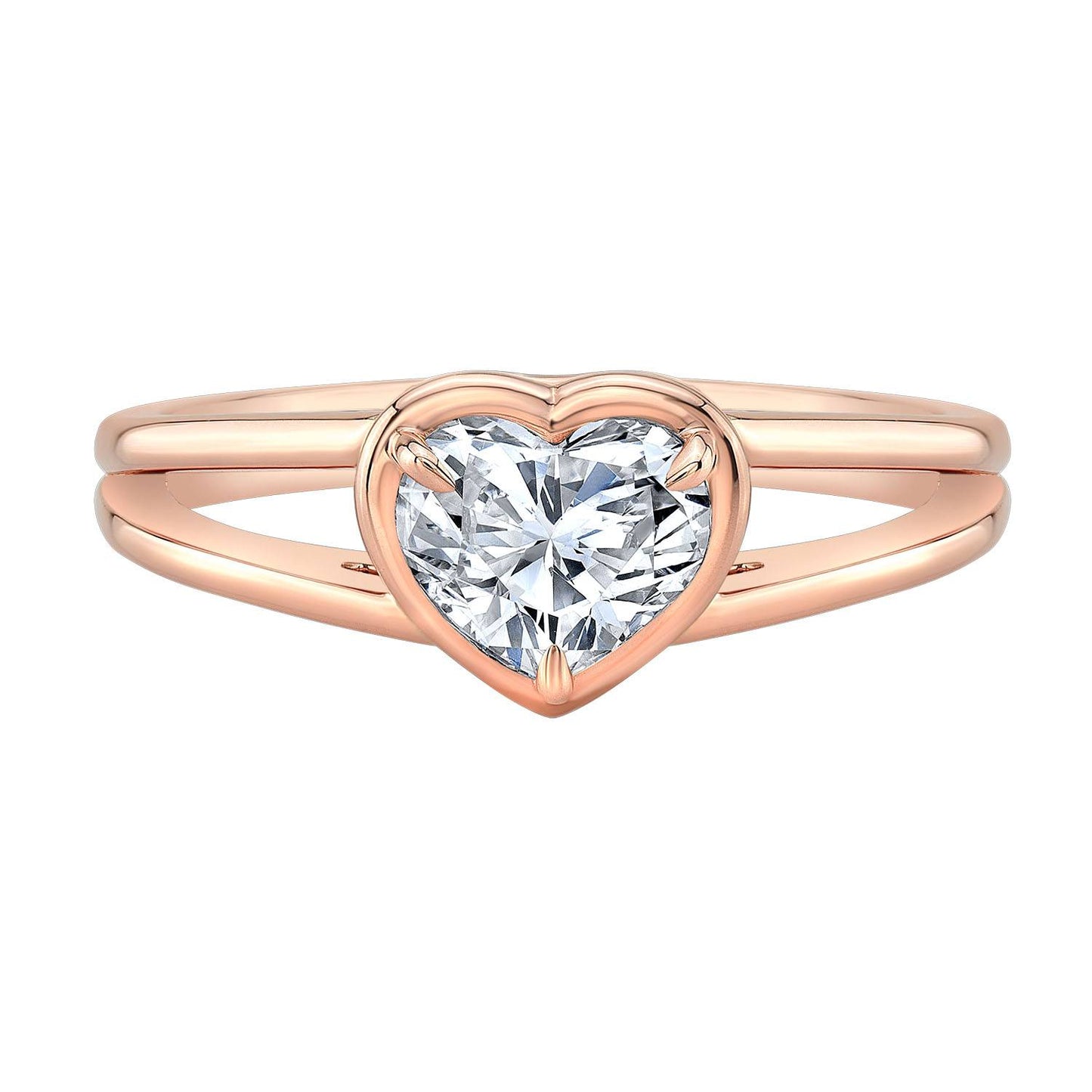 Heart Diamond Ring