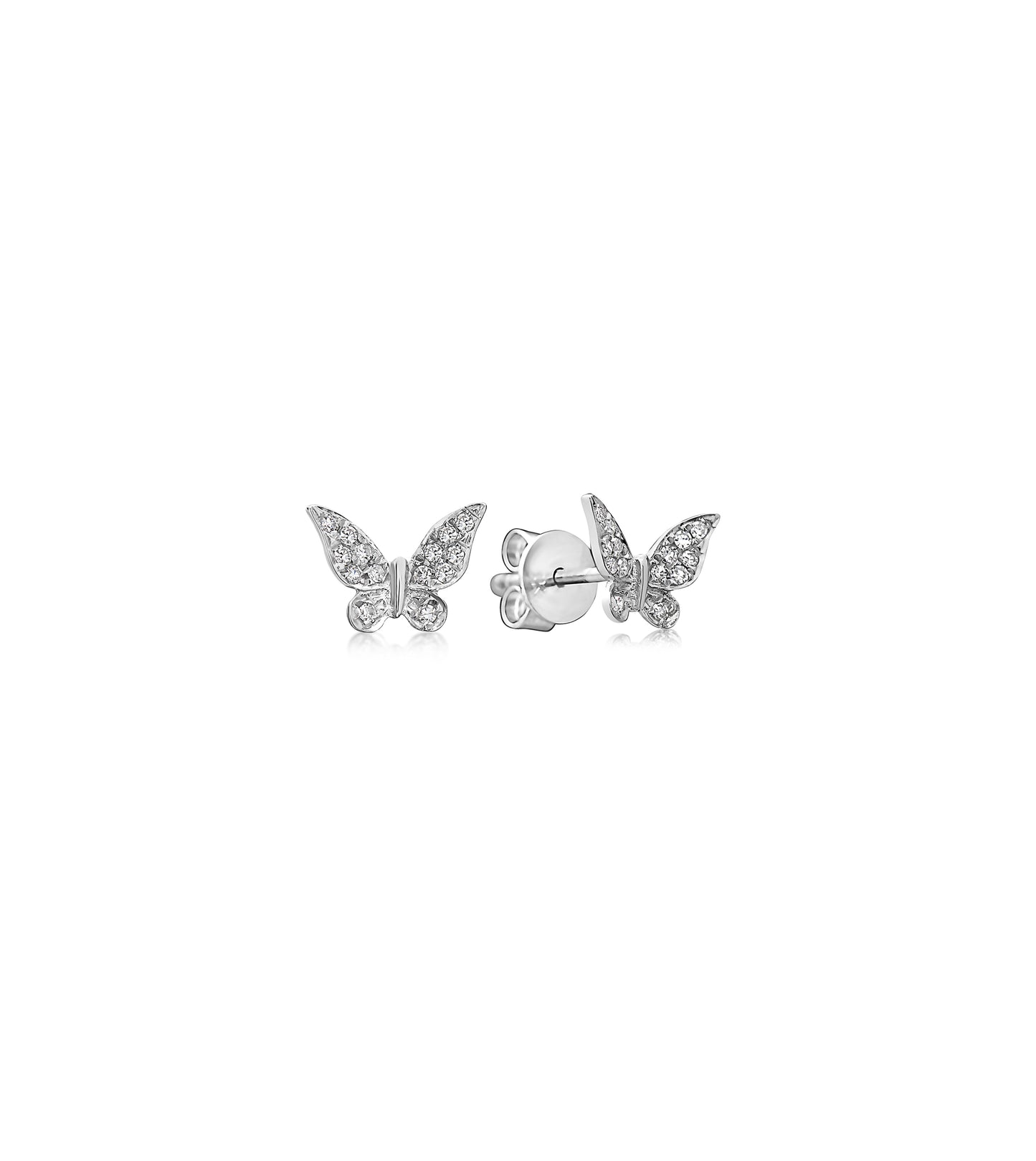 Petite Butterfly Stud