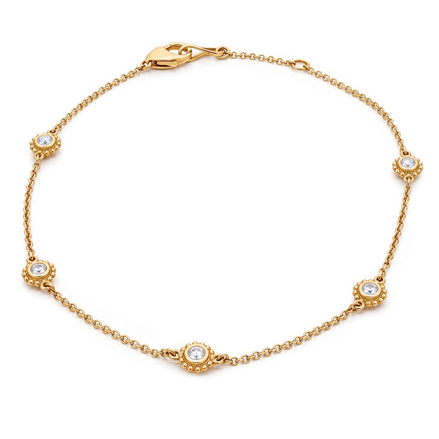 Ethera Diamond Bracelet in Yellow Gold