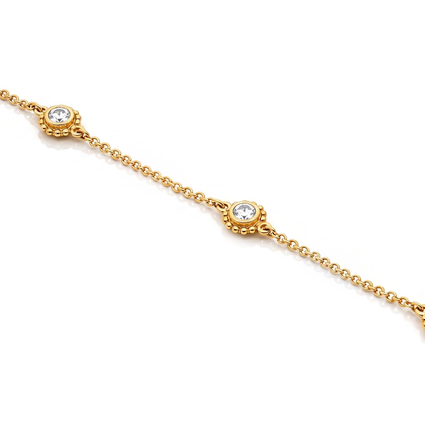 Ethera Diamond Bracelet in Yellow Gold