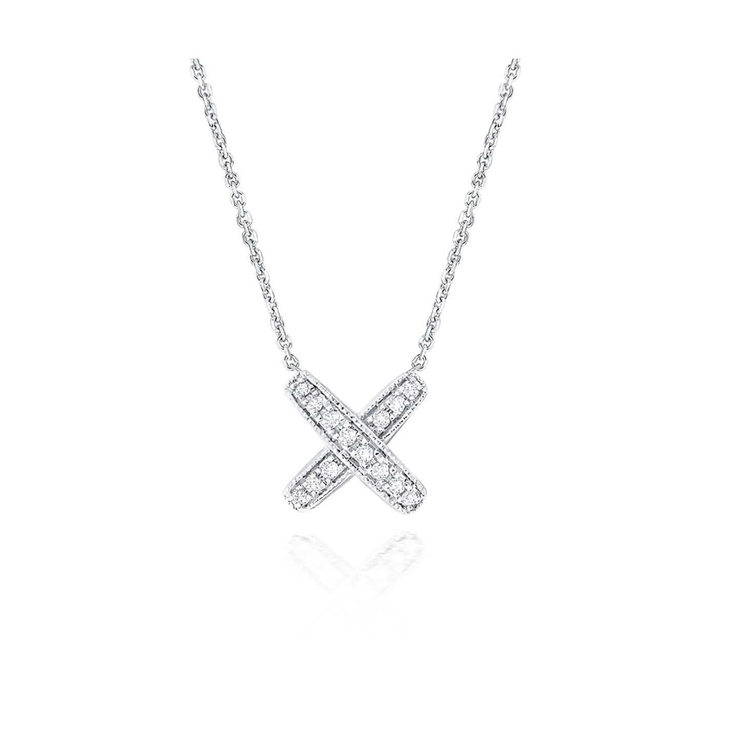 Diamond Kiss Necklace
