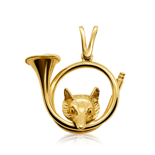 Fox & Horn Pendant