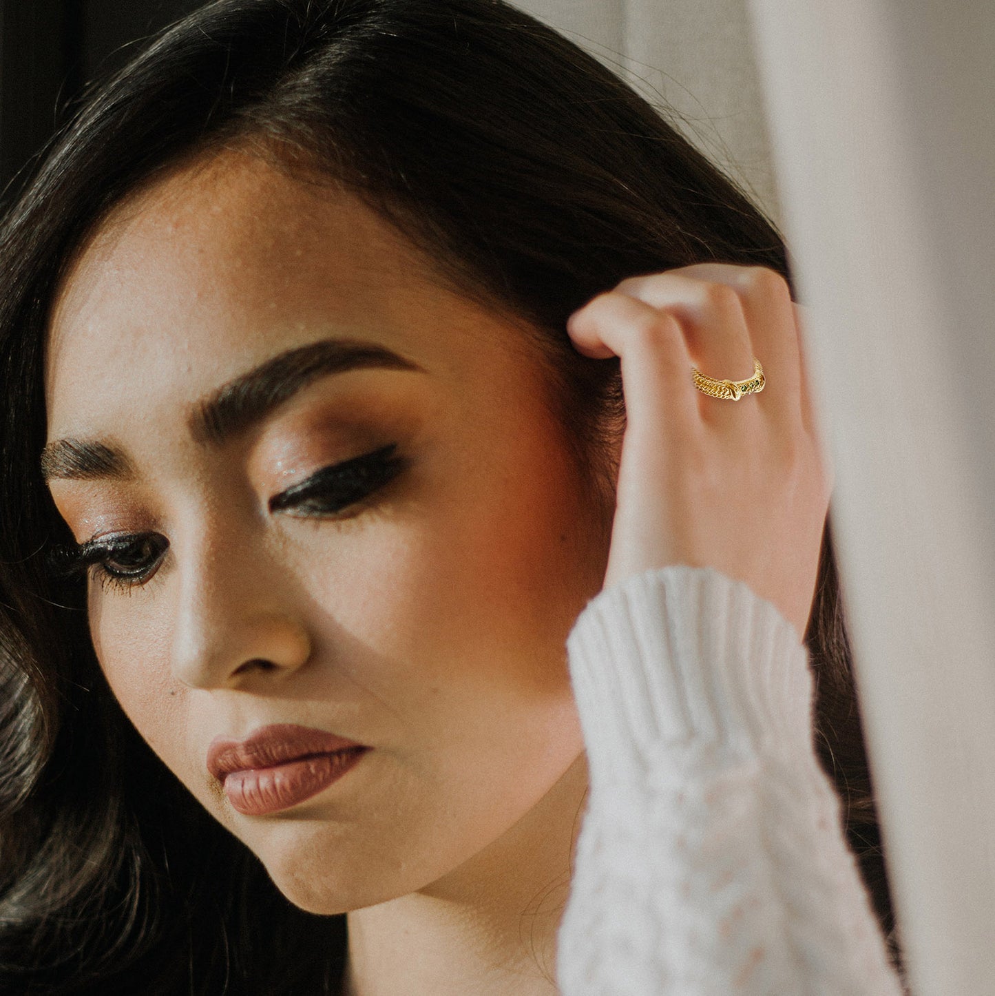 Beaded Stackable Ring