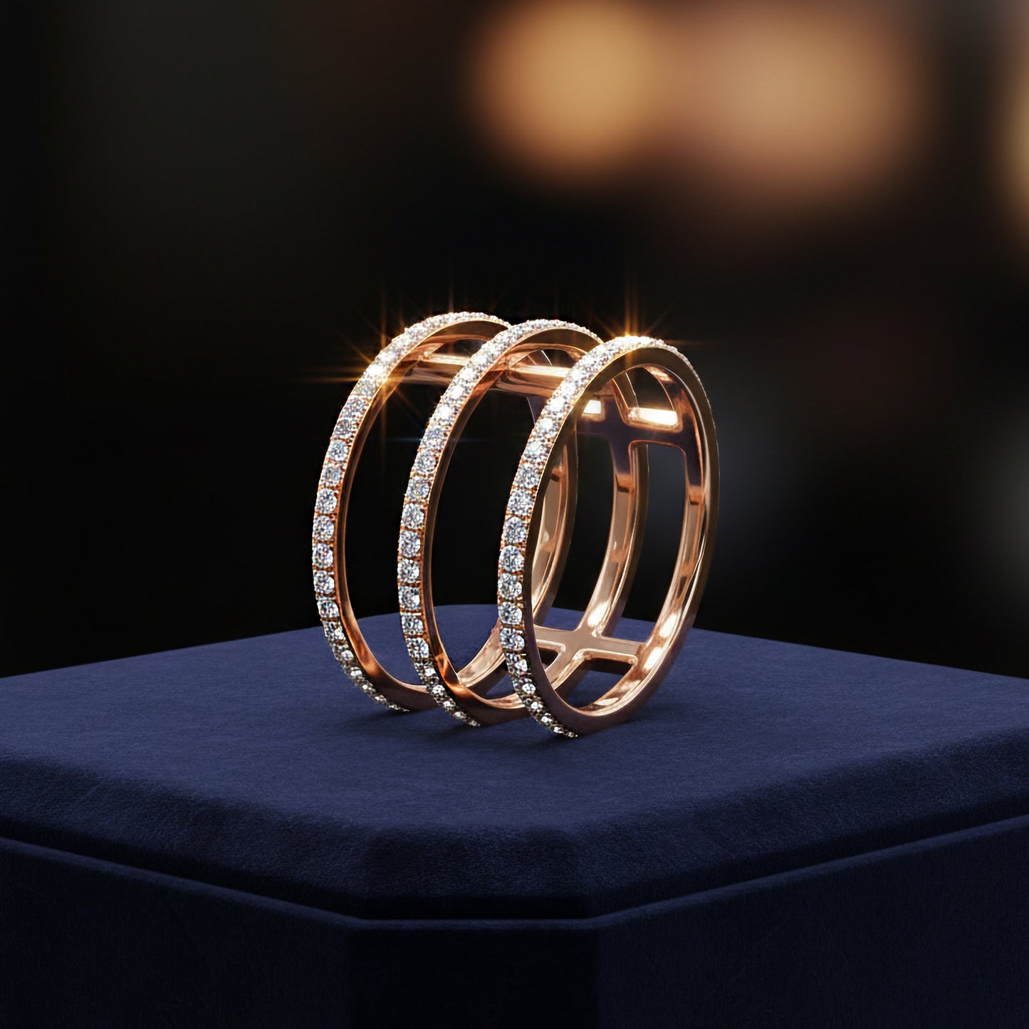 Triple Band Ring