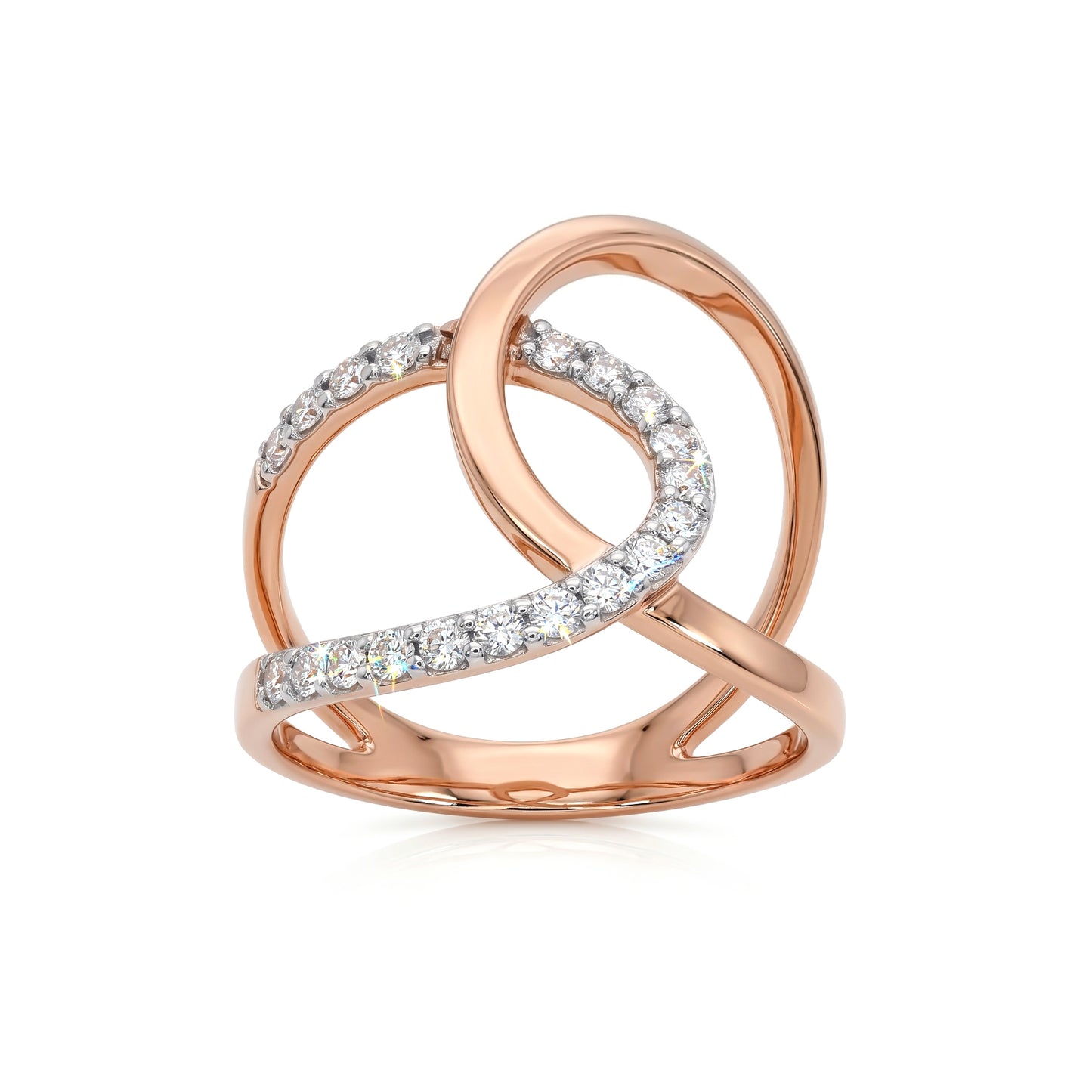"Eternal Enfold" Diamond Ring
