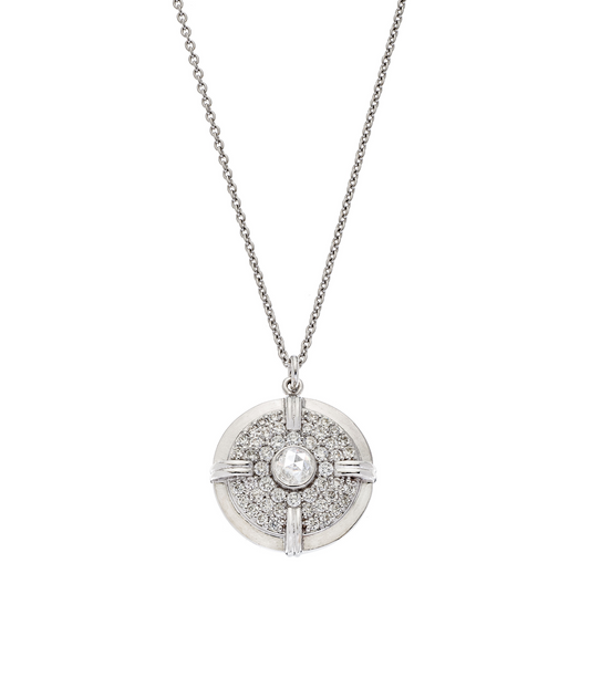 Nora Rose Cut Diamond Pendent