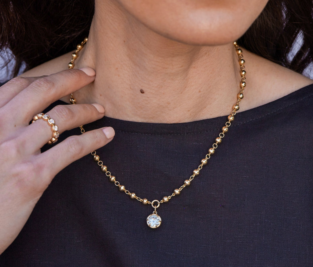 Samara Diamond Pendant