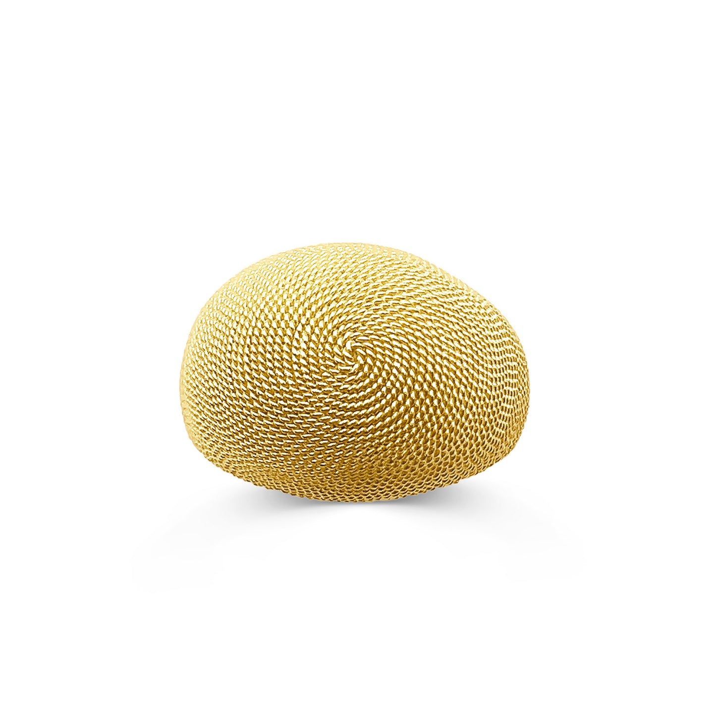 18k Yellow Gold Dome Ring