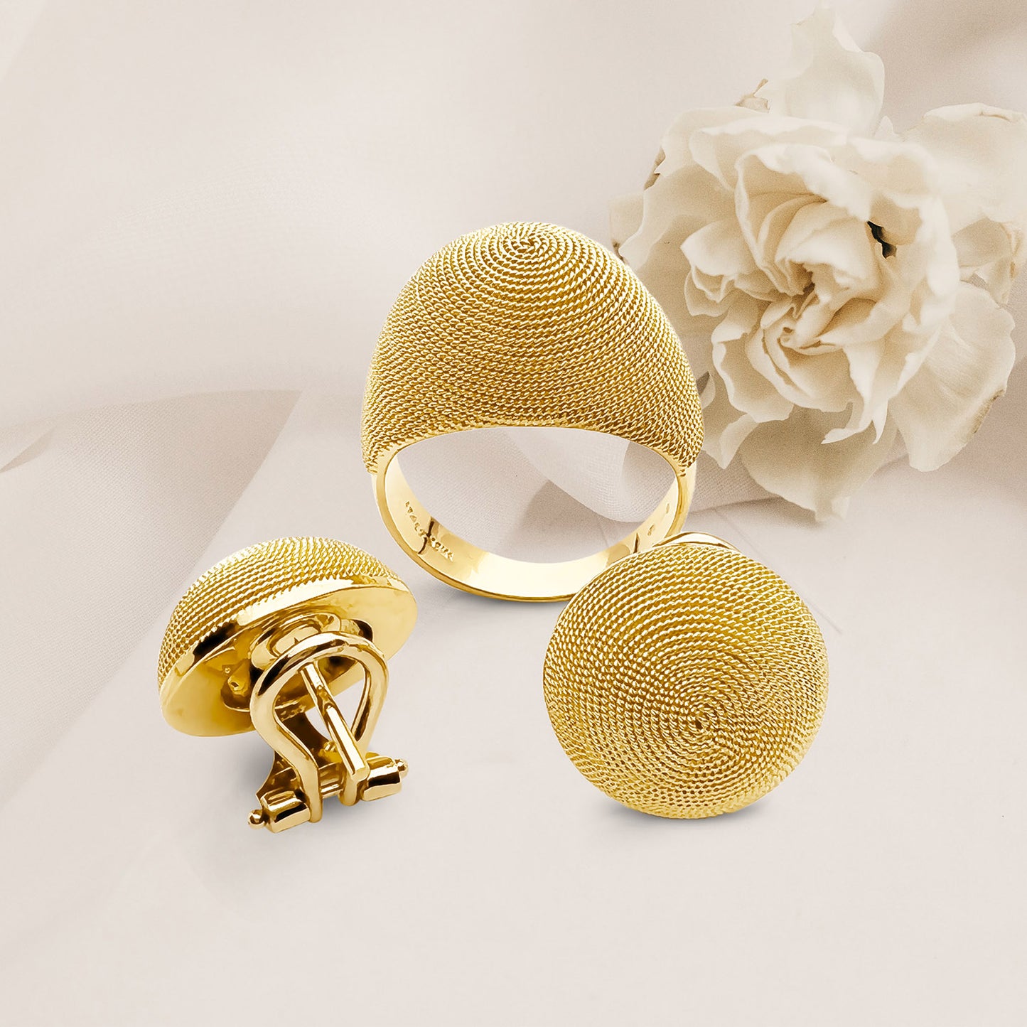 Domed Classic Earrings