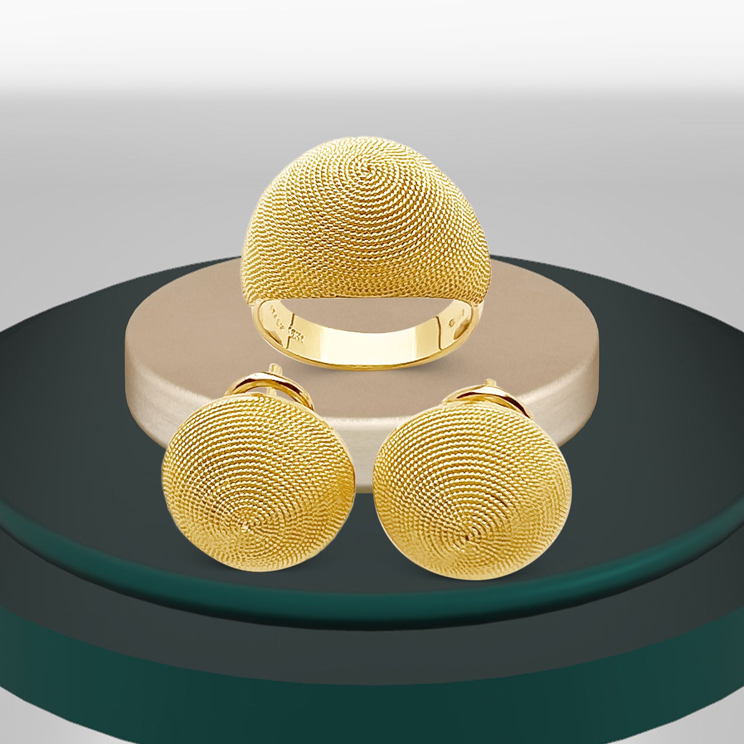 Domed Classic Earrings