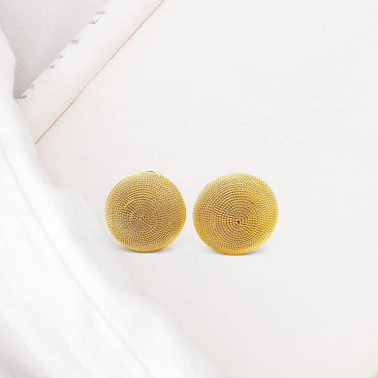 Domed Classic Earrings